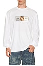 view 1 of 4 Obviously Longsleeve T-Shirt in White