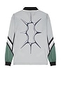 view 2 of 4 X-Games Long sleeve Jersey in Steel & Moss