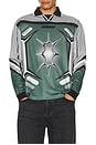 view 3 of 4 X-Games Long sleeve Jersey in Steel & Moss