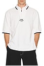 view 3 of 4 World Class Zip Polo in White