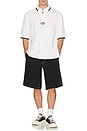 view 4 of 4 World Class Zip Polo in White