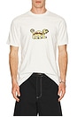 view 3 of 4 Doggy T-Shirt in White