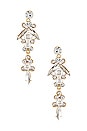 view 1 of 2 Celine Earrings in Gold