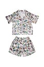 view 1 of 1 Kids Seashell Short Set in Multi