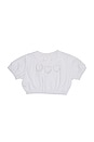 view 1 of 3 Kids Aya Crop Top in White