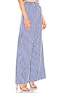 view 2 of 4 PANTALON PALAZZO PIA in Cobalt Stripe
