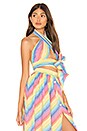 view 2 of 4 Everything Scarf Top in Multi Stripe
