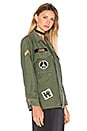 view 3 of 5 CHAQUETA MILITAR JOHN LENNON in Military Green