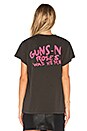 view 3 of 5 Guns N Roses Tee in Dirty Black