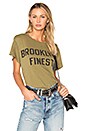 view 1 of 4 x Roc96 Brooklyns Finest Tee in Flocked Olive