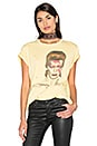 view 1 of 4 David Bowie Tee in Washed Yellow