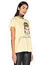 view 2 of 4 David Bowie Tee in Washed Yellow
