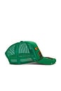 view 4 of 5 Guns N Roses Trucker Hat in Green
