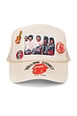 view 2 of 5 Rolling Stones Trucker Hat in Cream