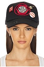view 1 of 5 Kiss My Lips Cap in Black