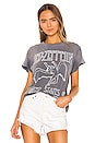 view 1 of 5 Led Zeppelin United '77 Crew Tee in Charcoal in Charcoal Grey