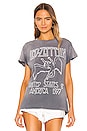 view 2 of 5 Led Zeppelin United '77 Crew Tee in Charcoal in Charcoal Grey