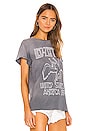 view 3 of 5 Led Zeppelin United '77 Crew Tee in Charcoal in Charcoal Grey