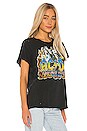view 2 of 4 ACDC Back In Black '81 Tee in Black Fade