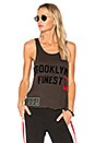 view 1 of 4 x Roc96 Brooklyn's Finest Tank in Black & Red