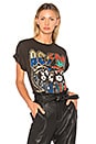 view 1 of 4 ACDC Live Tee in Dirty Black