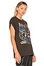 view 2 of 4 ACDC Live Tee in Dirty Black