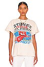 view 2 of 5 Rolling Stones Tee in Off White in Vintage White