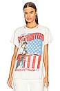 view 1 of 4 T-SHIRT BRUCE SPRINGSTEEN DESTROYED in Off White