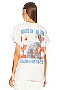 view 3 of 4 T-SHIRT BRUCE SPRINGSTEEN DESTROYED in Off White