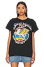 view 2 of 5 Steve Miller Band Tee in Coal & Vintage Blue