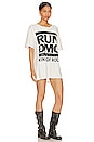 view 2 of 3 Run Dmc Tee in White