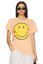 view 1 of 4 Keep Smiling Tee in Peach Fuzz
