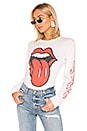 view 1 of 5 CAMISETA DE BANDA ROLLING STONES in Off White
