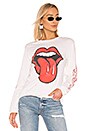 view 2 of 5 CAMISETA DE BANDA ROLLING STONES in Off White