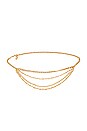 view 1 of 3 x REVOLVE Harper Chain Belt in Gold