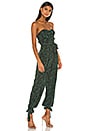 view 2 of 3 x REVOLVE Gwendolyn Jumpsuit in Green Snake