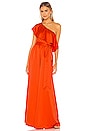 view 1 of 3 x REVOLVE Onjak Jumpsuit in Red Orange