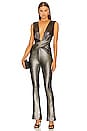 view 1 of 4 x REVOLVE Aiden Jumpsuit in Bronze & Champagne