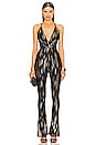 view 1 of 4 x REVOLVE Jayne Jumpsuit in Black Gold