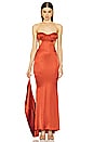 view 4 of 4 Alina Gown in Copper