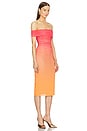 view 2 of 3 x REVOLVE Sunset Midi Dress in Red Ombre