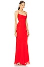 view 2 of 3 x REVOLVE Chloe Gown in Fiery Red