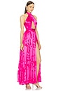 view 2 of 3 x REVOLVE Carolina Gown in Pink Floral Burnout
