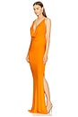 view 2 of 3 x REVOLVE Raquel Gown in Tangerine Orange