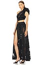 view 3 of 4 x REVOLVE Scarlett Gown in Black Floral Burnout