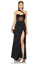 view 1 of 3 x REVOLVE Cecilia Gown in Black