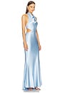 view 2 of 3 VESTIDO LARGO ANYA in Baby Blue