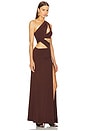 view 2 of 4 x REVOLVE Dakoa Gown in Chocolate Brown