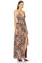 view 2 of 3 x REVOLVE Natalia Gown in Brown Animal Medley