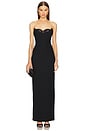 view 1 of 3 x REVOLVE Louisa Gown in Black